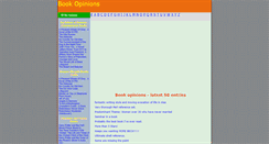 Desktop Screenshot of bookopinions.waraxe.us